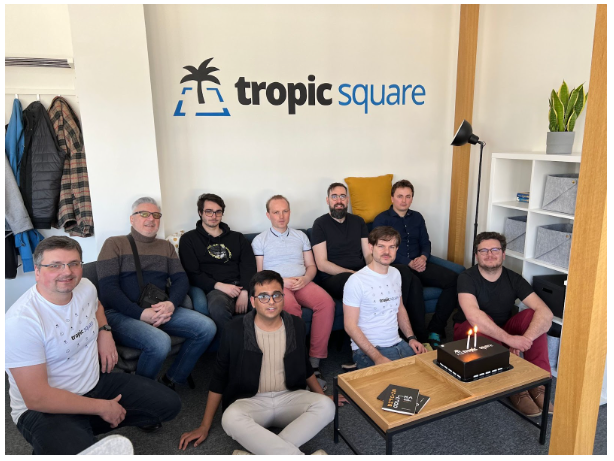 Tropic Square staff at SatoshiLabs headquarters | Photo Credits: Tropic Square