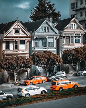 The ‘Painted Ladies’ in San Francisco