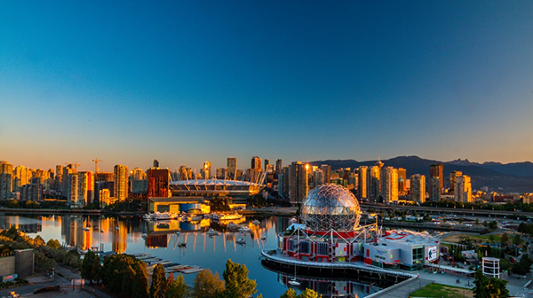 Though among Canada's warmest cities, Vancouver hosted the 2010 Winter Olympics