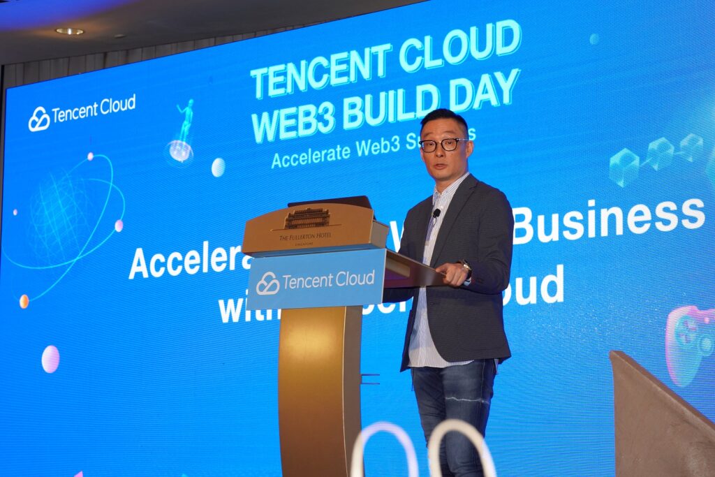 Tencent Cloud VP Poshu Yeung made the announcement in Singapore. 